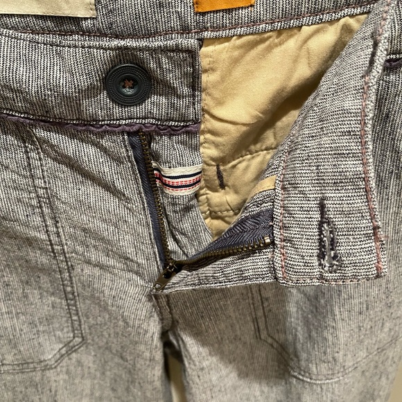 Anthropologie Pilcro Sz 2 Linen striped pants - Picture 10 of 12